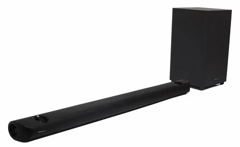 Hisense hs218 2.1 channel soundbar with wireless subwoofer