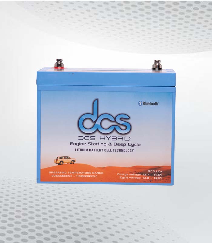 Deepcycle-accu van 90 ampère per uur