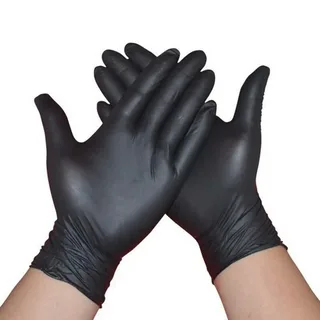 nitrile powder free gloves